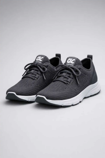 Günlük Kullanıma Uygun Fileli Yazlık Erkek Spor Ayakkabı Sneaker Rahat Hafif (Gri)